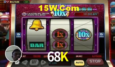 68K: Jogos de Caça-Níqueis-Altas Recompensas, Roleta-Velocidade, Blackjack-Desafios Máximos